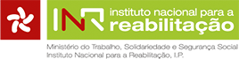 Logotipo do Instituto Nacional para aReabilitação
